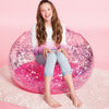 3C4G Chais de Confettis Scintillants - Rose