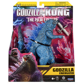 Godzilla x Kong Figurine 6 pouces Godzilla Energized
