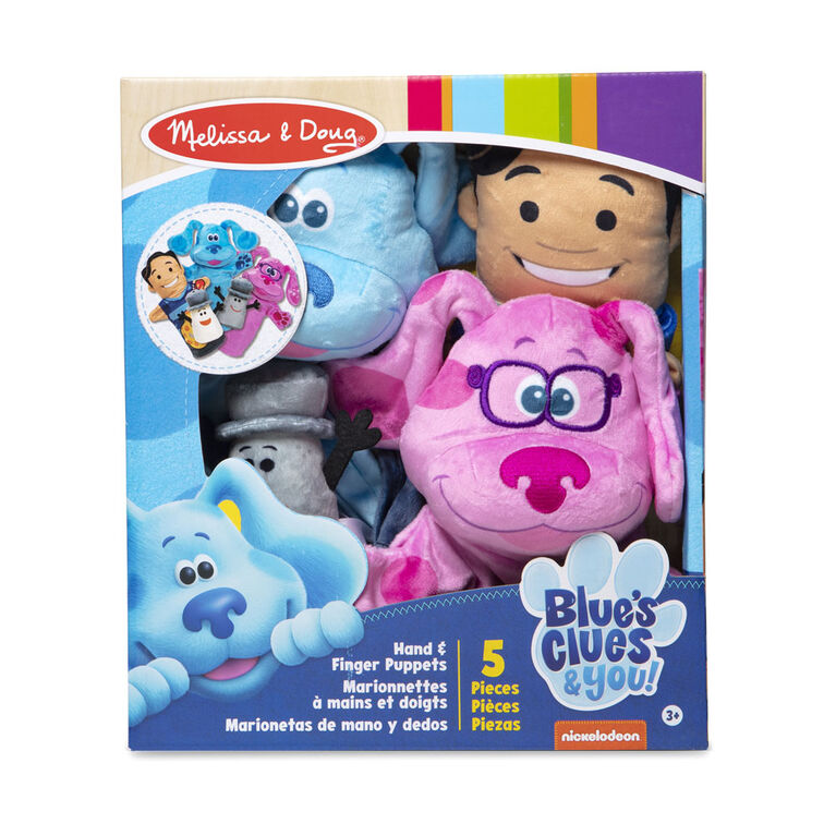 Blues Clues and You Hand and Finger Puppets