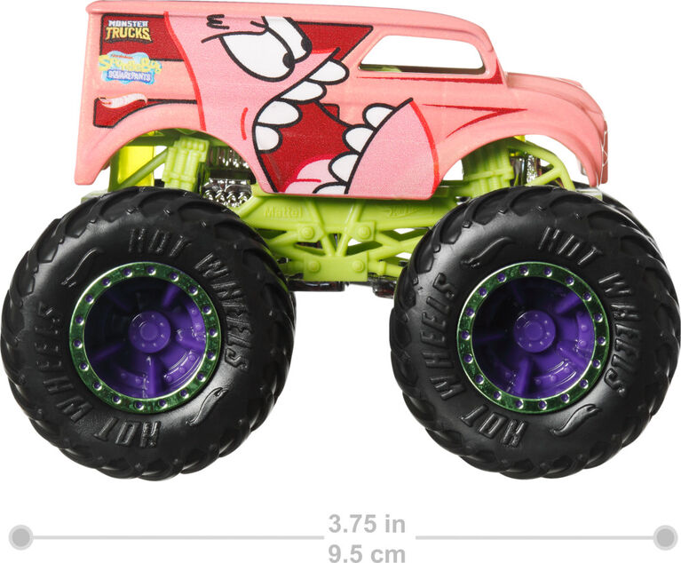 Hot Wheels Monster Trucks, 1:64 Scale Entertainment-Themed Toy Truck, Patrick