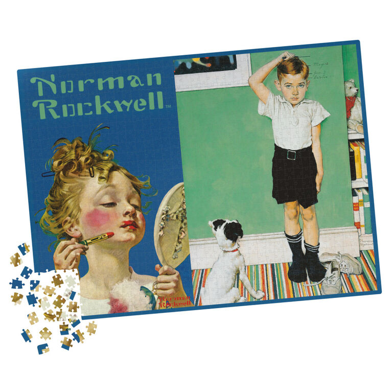 1000-Piece Jigsaw Puzzle, Brother Sister by Norman Rockwell