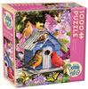 Spring Birdhouse 1000 Piece Puzzle - English Edition
