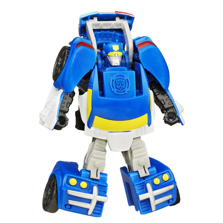 Playskool Heroes Transformers Rescue Bots Chase the Police-Bot Figure