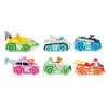 PAW Patrol, True Metal Neon Rescue Vehicle Gift Pack of 6 Collectible Die-Cast Toy Cars, 1:55 Scale