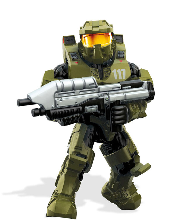 Mega Construx Halo Heroes Master Chief Mark IV Armor Figure