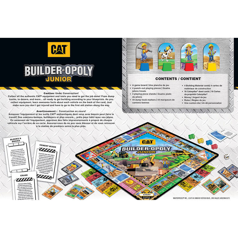Masterpieces Puzzle Caterpillar Opoly Junior Board Game Toys R Us Canada