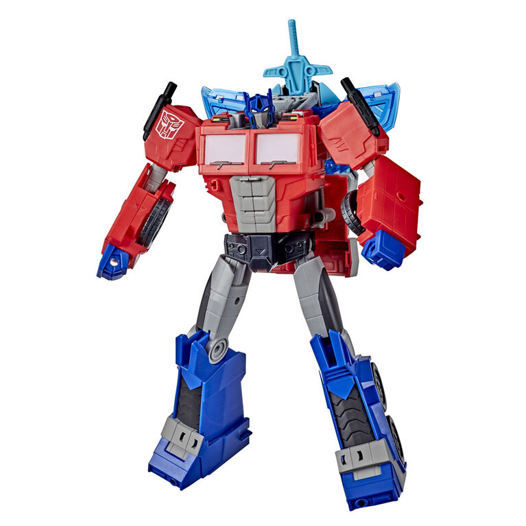 Transformers Bumblebee Cyberverse Adventures Battle Call Optimus Prime, classe Officier