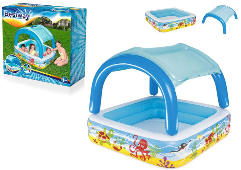 Plage Piscine de jeux ombragée