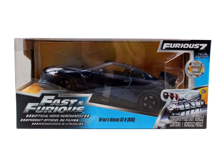 Fast & Furious 1:24 Métal Moulé - 2009 Nissan GT-R.