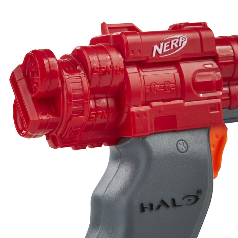 Nerf MicroShots Halo SPNKr - Mini Dart-Firing Blaster and 2 Nerf Darts