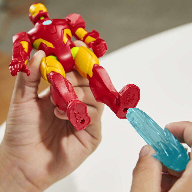 MixMashers Marvel Iron Man Avengers Mix-And-Match Action Figure & Accessories