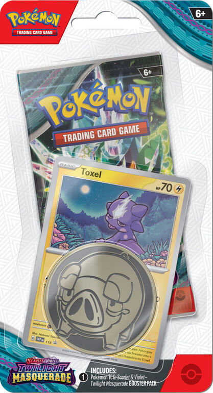 Emballage-coque Checklane SV6 " Mascarade Crépusculaire " Pokémon - Édition anglaise