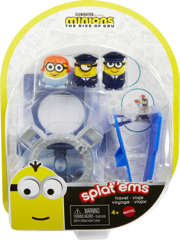 Minions 2: The Rise of Gru Splat 'ems Travel 3-Pack