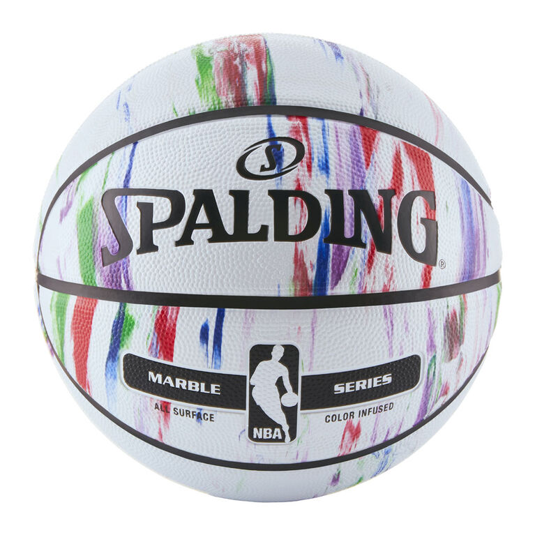 Spalding NBA Marble Series Multicolor Outdoor Basketball Toys R Us