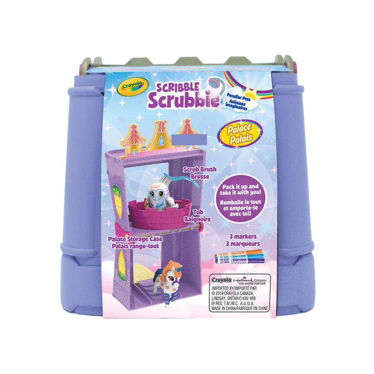 Crayola Scribble Scrubbie Peculiar Pets Palace Play Set