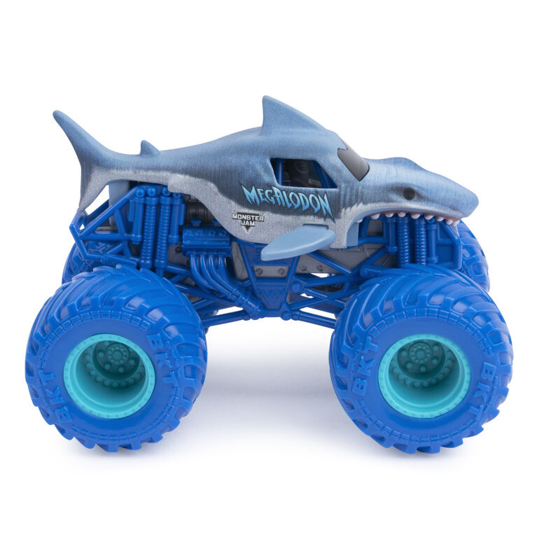 Monster Jam, Official Batman Vs. Megalodon Die-Cast Monster Trucks, 1:64 Scale
