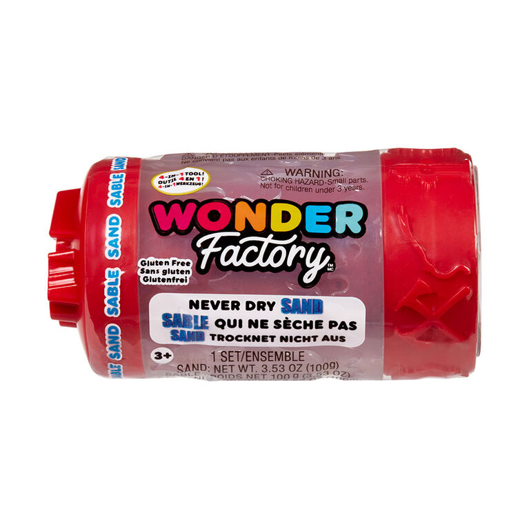 Wonder Factory Never Dry Single Sand - Red