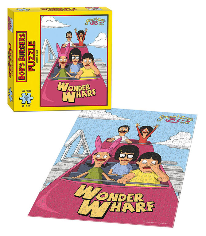 Bob's Burgers "Scream-I-Cane" Puzzle De 550 Pièces - Édition anglaise