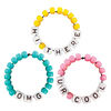 Fashion Angels - Tell Your Story Alphabet Bead Bag - LG White Cubes