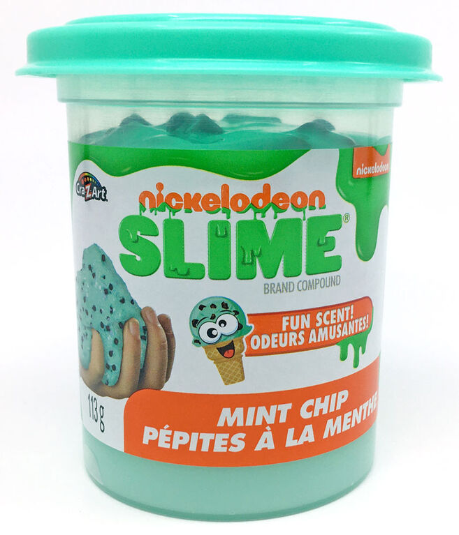 Nickelodeon 4Oz Assortiment De Crème Glacée Slime - L'assortiment peut varier