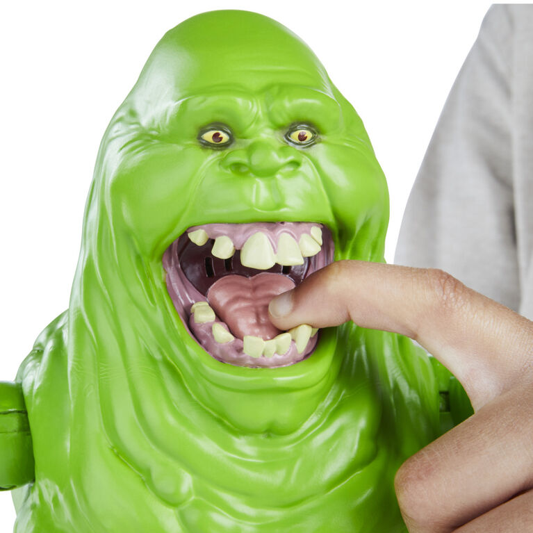 Ghostbusters Squash & Squeeze Slimer Animatronic Figure with 40+ Sounds for Kids Ages 4+