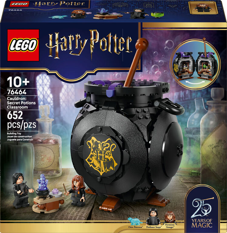 LEGO Harry Potter Le Chaudron : la Salle Secr&egrave;te du Cours de Potions, Ensemble de Construction de Jouet pour les Enfants de 10 Ans et Plus 76464
