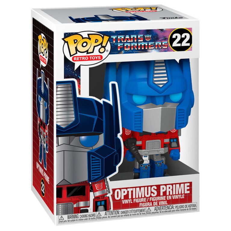 Figurine en Vinyle Optimus Prime par Funko POP! Transformers