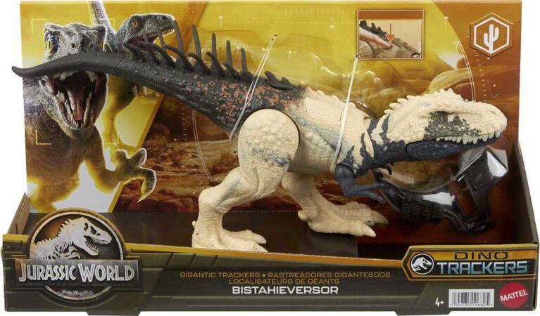 Jurassic World Bistahieversor Dinosaur Action Figure, Gigantic Trackers Toys