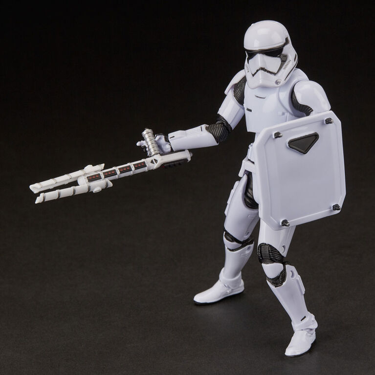 Star Wars The Black Series First Order Stormtrooper Toy 6-inch Scale Star Wars: The Last Jedi Collectible Action Figure