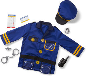 Melissa and Doug - Costume de jeu de rôle d'officier de police