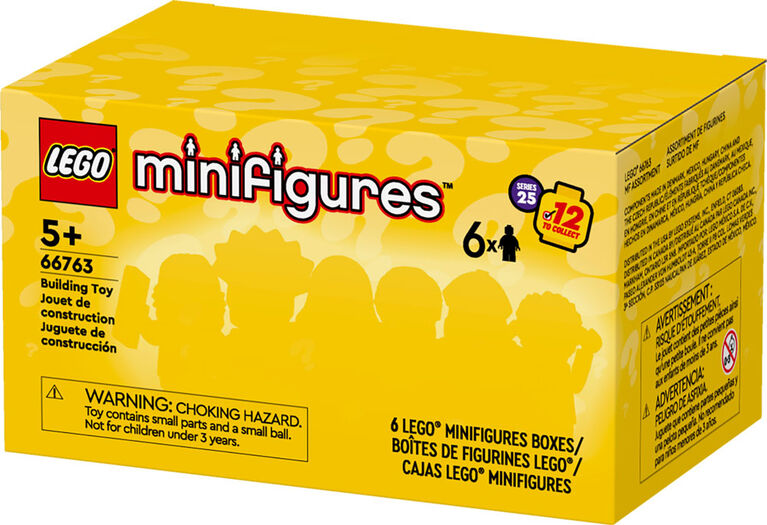 LEGO Minifigures Series 25 6 Pack Mystery Blind Box 66763