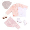 Our Generation - Faux Fur Coat & Sparkly Leggings