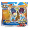 PAW Patrol, Mighty Pups Super PAWs, 2 figurines lumineuses Mighty Twins