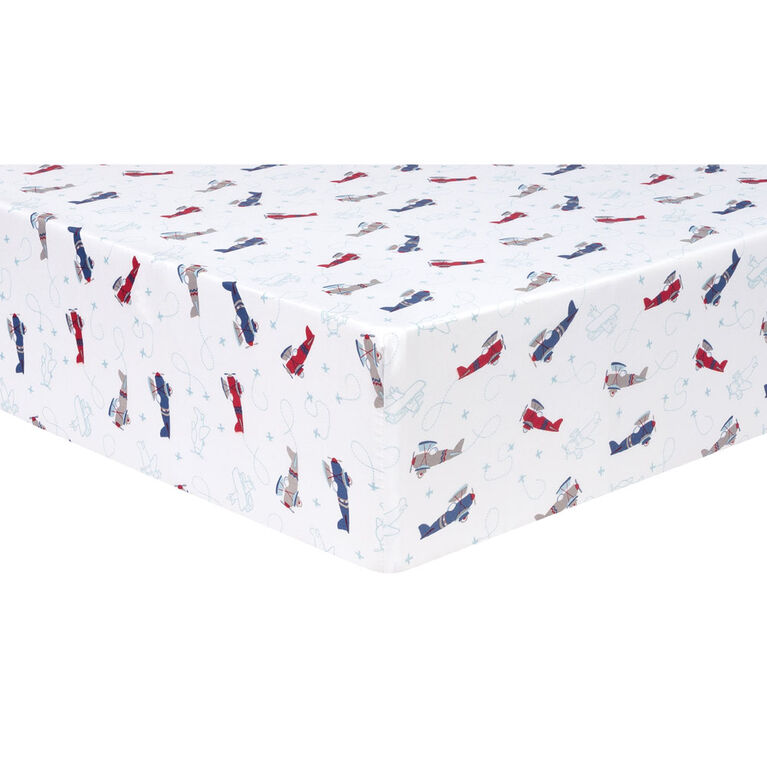 Adventure Awaits 4 Piece Crib Bedding Set