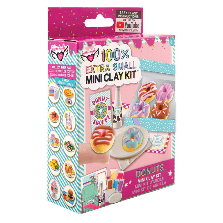 Fashion Angels - 100% Extra Small Donuts Mini Clay Kit