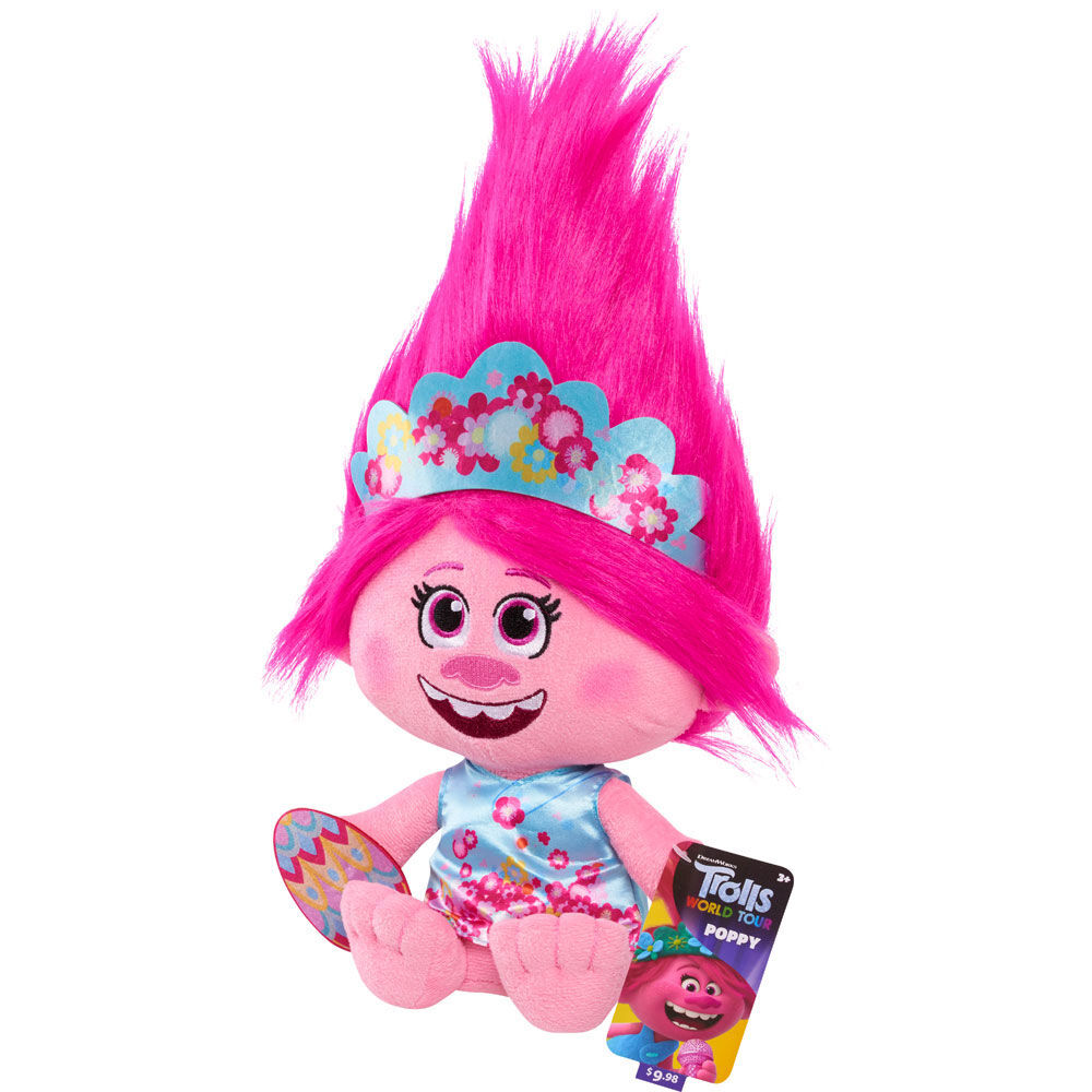 Large poppy troll doll top