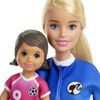 Barbie Soccer Coach Playset with 2 Dolls and Accessories