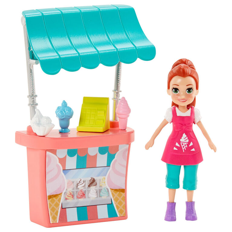 Polly Pocket Ice Cream Stand Style Lila