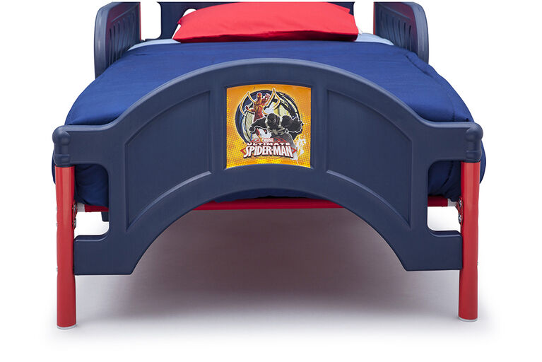 Marvel Spider-Man Plastic Toddler Bed by Delta Children