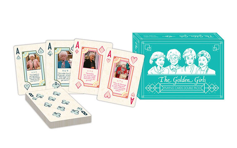The Golden Girls Playing Card Set - English Edition