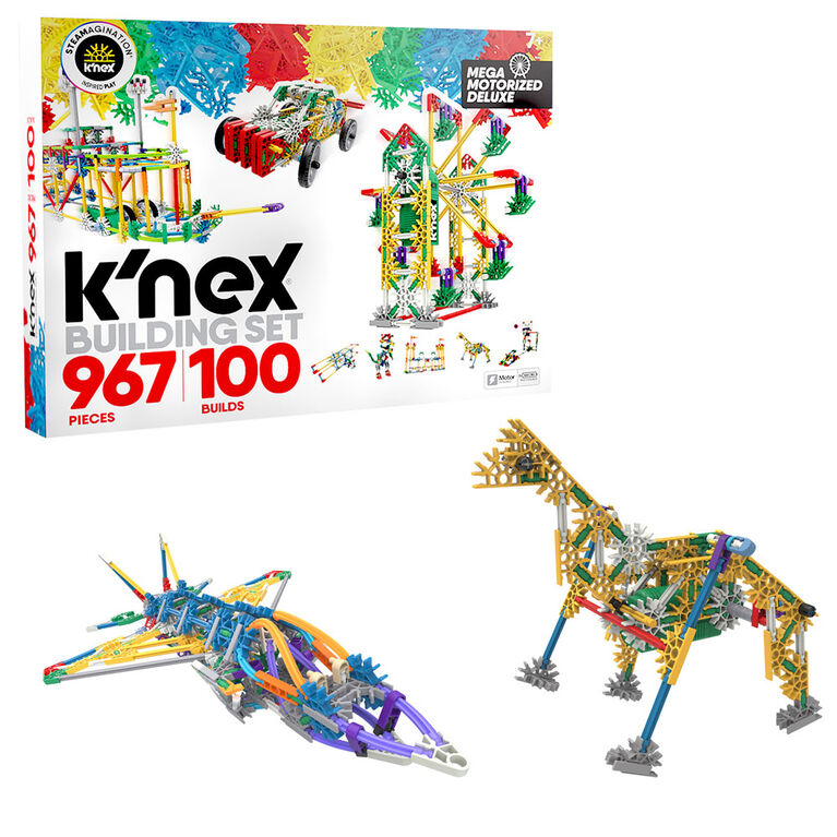 K'nex Mega Motorized Deluxe Building Set