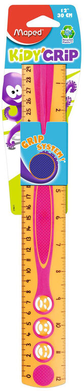 Maped Ruler Kidy''Grip 30Cm 12"
