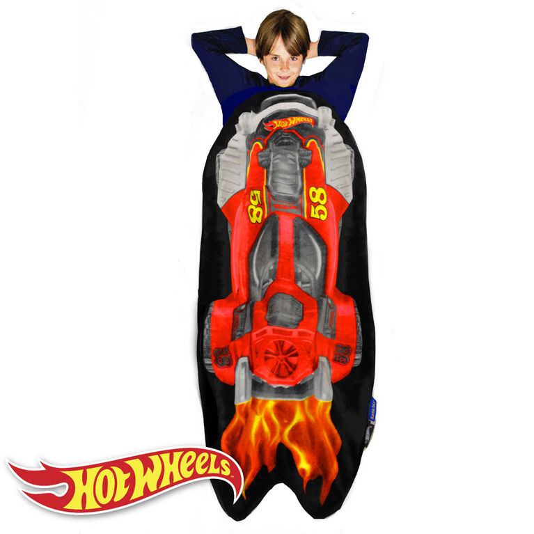 Blankie Tails, voiture de course rouge Hot Wheels