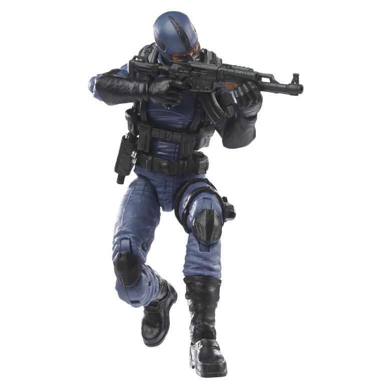 G.I. Joe Classified Series Cobra Officer Action Figure 37 Collectible Premium Toy, Custom Package Art