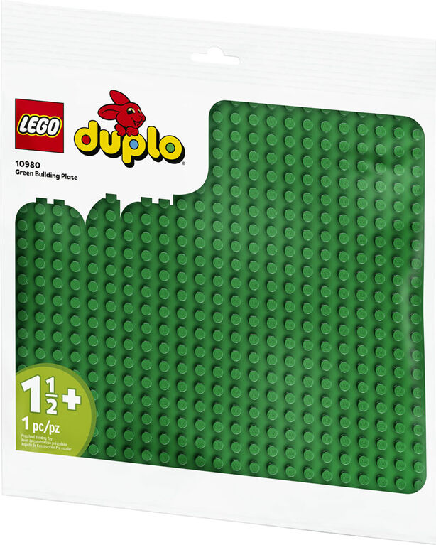 LEGO DUPLO Plaque de construction verte 10980 Jeu de construction (1 pièce)