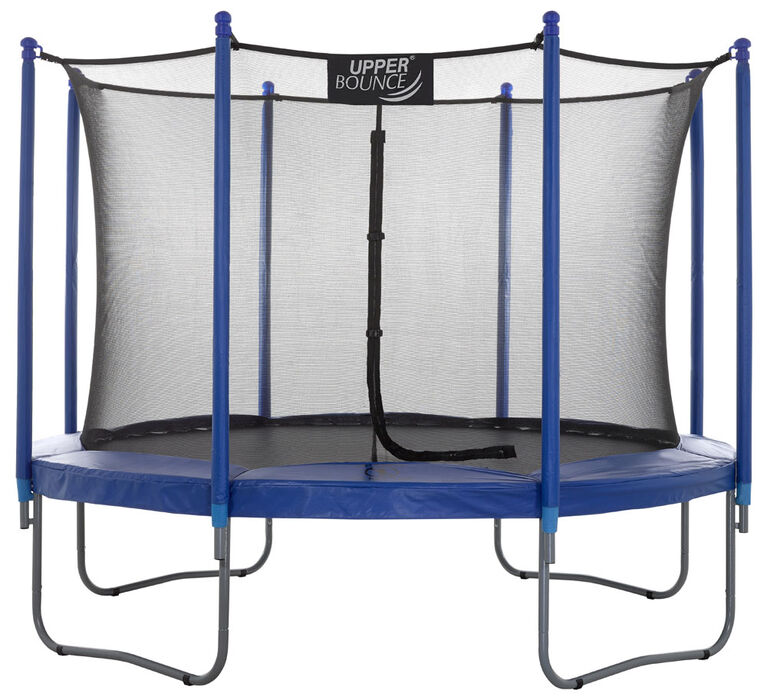 Upper Bounce 10 FT Trampoline & Enclosure Set équipé de la nouvelle fonction " EASY ASSEMBLE "