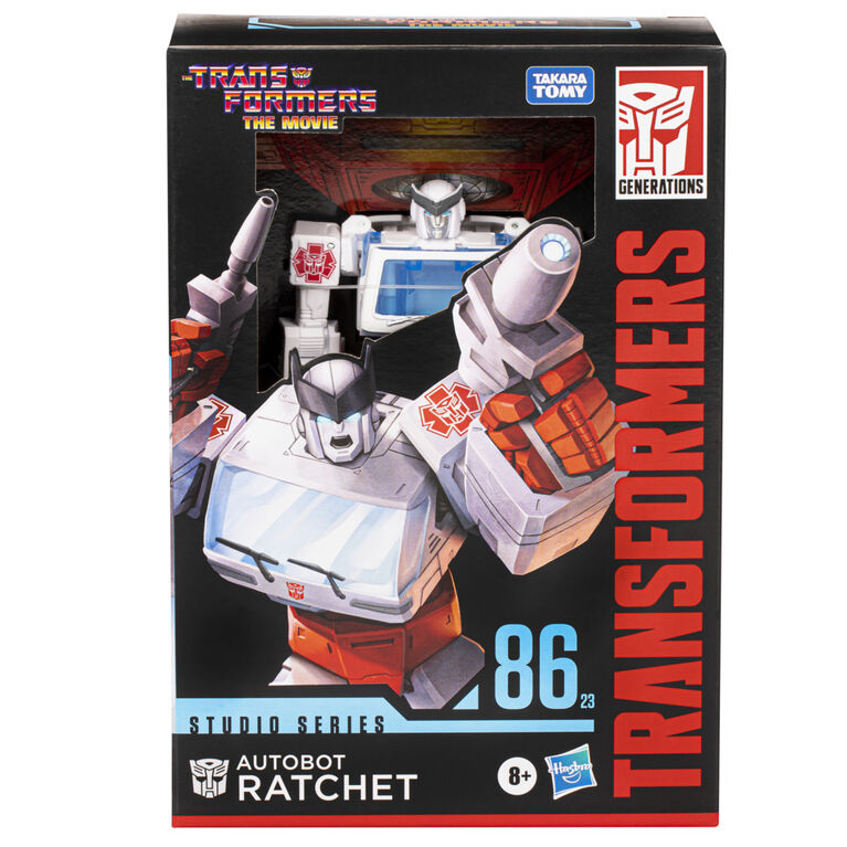 Transformers Studio Series Voyager The Transformers: The Movie 86-23 Autobot Ratchet 6.5 Inch Action Figure