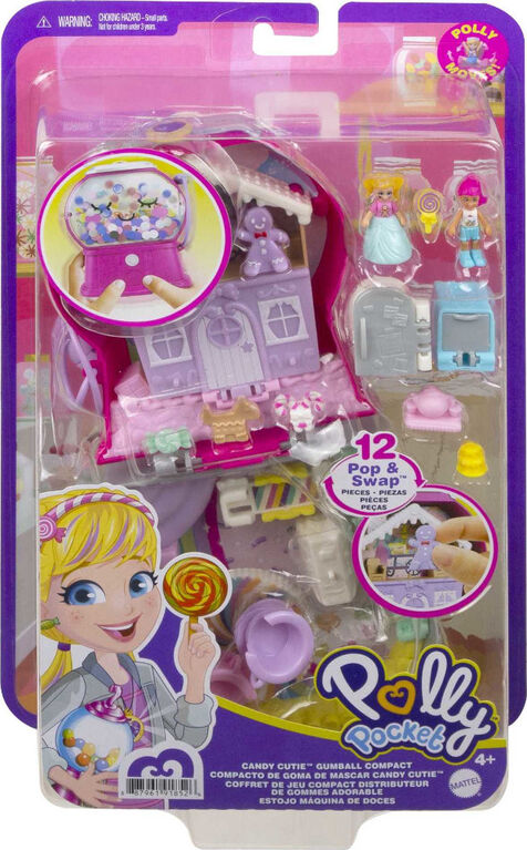 Polly Pocket Candy Cutie Gumball Compact
