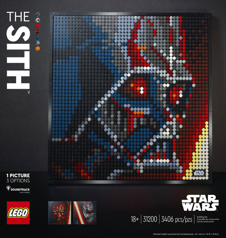 LEGO ART Star Wars The Sith 31200 (3406 pieces)