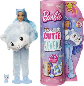 Barbie Cutie Reveal Snowflake Sparkle Doll